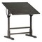 Studio Designs Vintage Drafting Table - Distressed Black, 36" x 24"